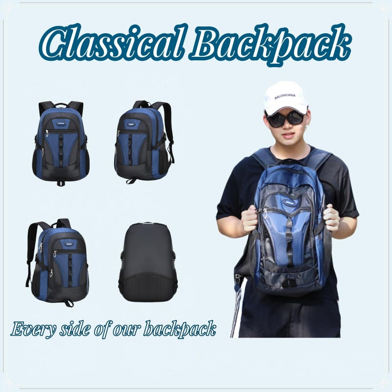 VIDOSCLA Teens Elementary School Backpack Casual Day pack Students Book Bags Outdoor Travel Knapsack Bags for Boys Girls - Image 2